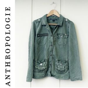 Marrakech green utility army cargo jacket